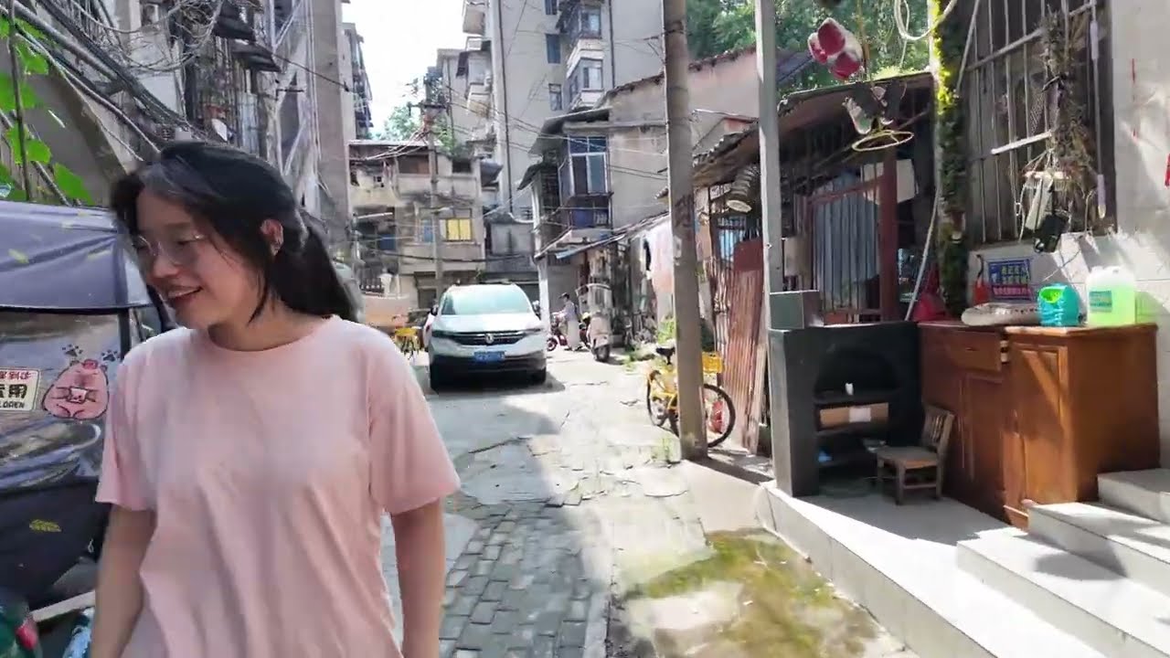 Urban Village, Backstreet Life in Chinese cities｜4k Walk