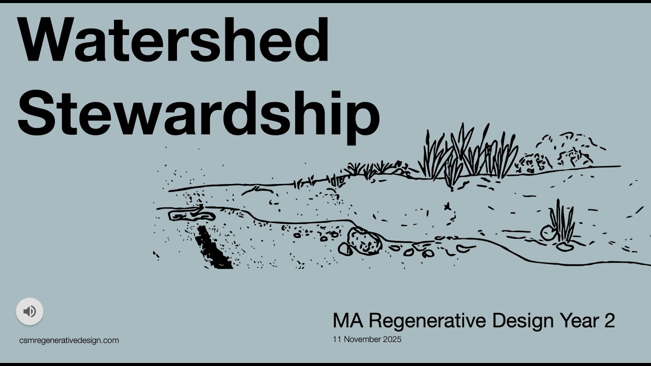 Presentation Public Event: Craft as Participant in Watershed Stewardship