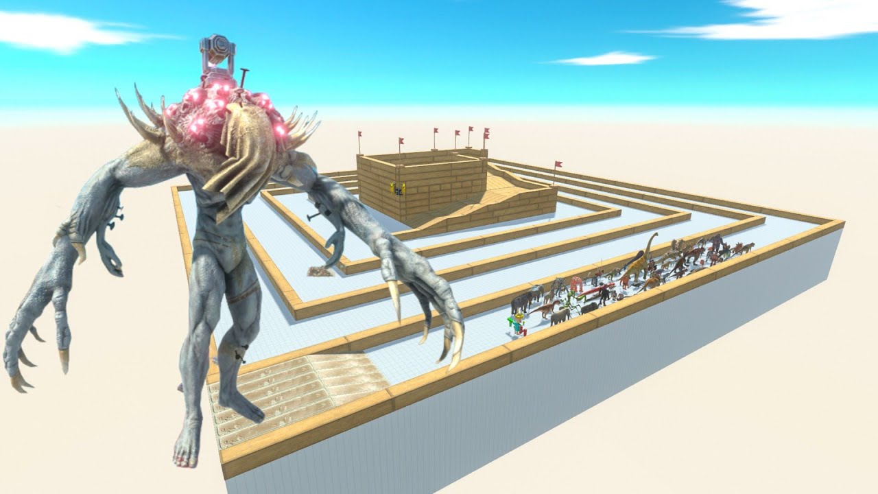Escape From Jet Scourge - Last Survivor - Animal Revolt Battle Simulator