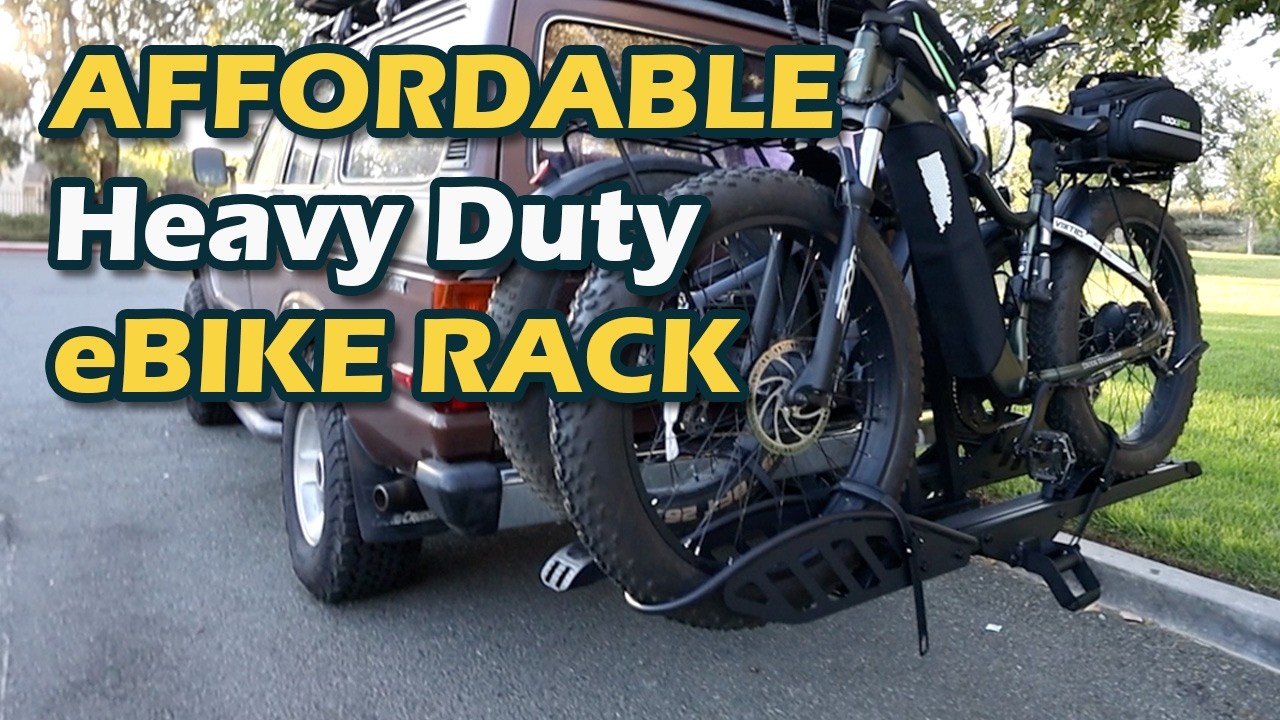 OUTFITR 2-Bike Hitch E-Bike Rack, Heavy Duty and Affordable