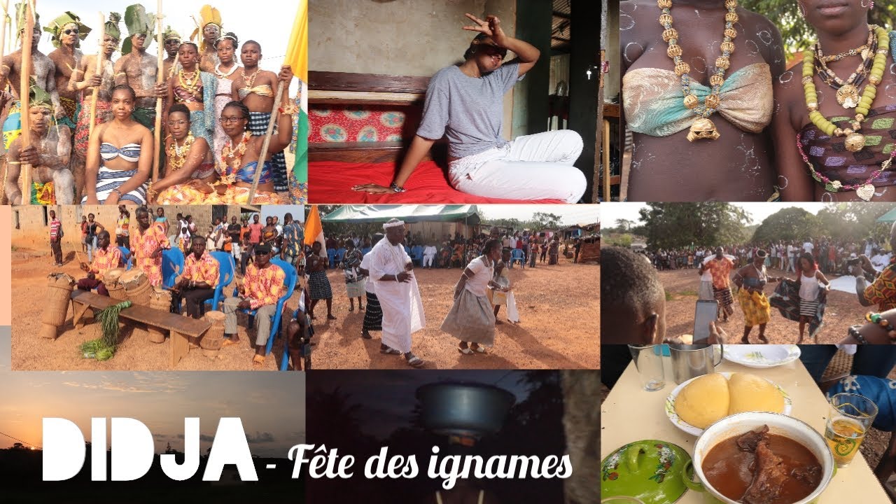 Fêtes des ignames en pays Abbey - Côte d'Ivoire / Yam Festival in Côte d'Ivoire ( ENG subtitles )