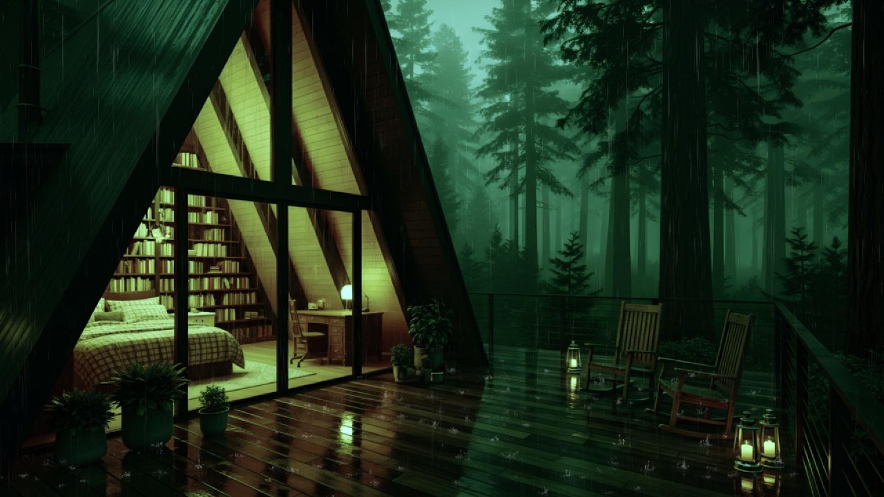 Best Night Rain Sounds 🌙 for Deep Sleep, Stress Relief & Anxiety Calm