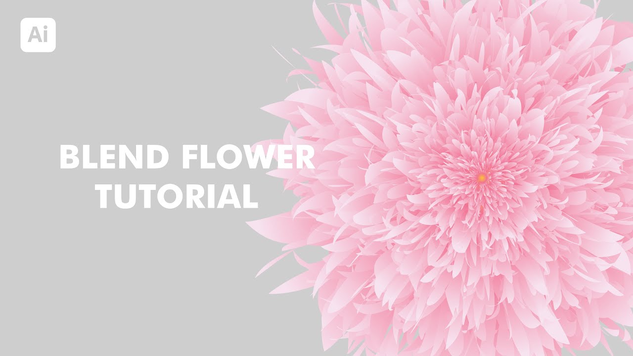 Beautiful flower vector for beginners | Adobe Illustrator Tutorial