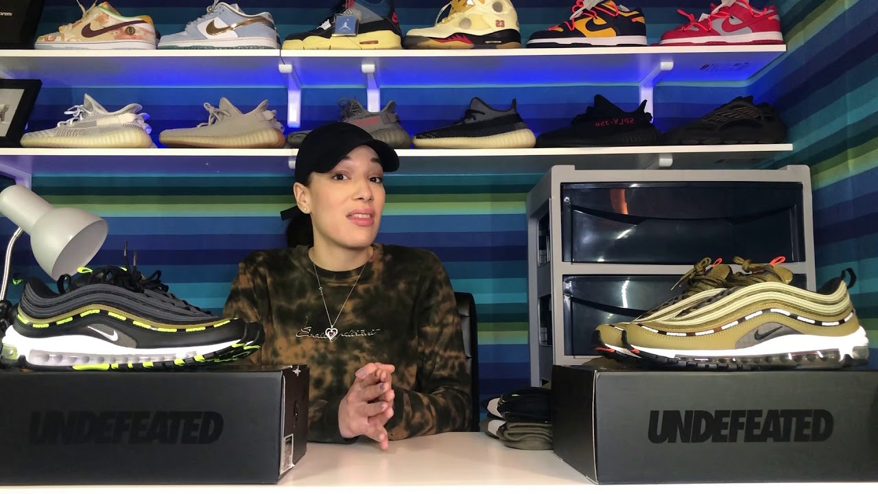 Nike air max 97 Undefeated Collab Review on Feet and Outfit Idea!
