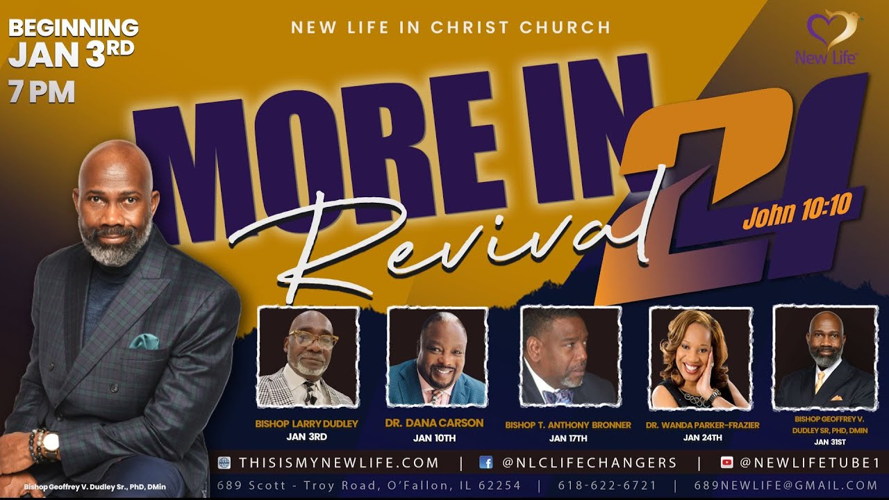 Virtual New Life -  REVIVAL 2024 - Dr. Wanda Frazier-Parker