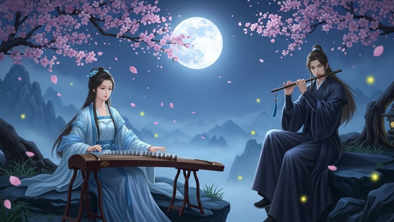 Relaxing Chinese Music, 🌙Peaceful Nighttime Music