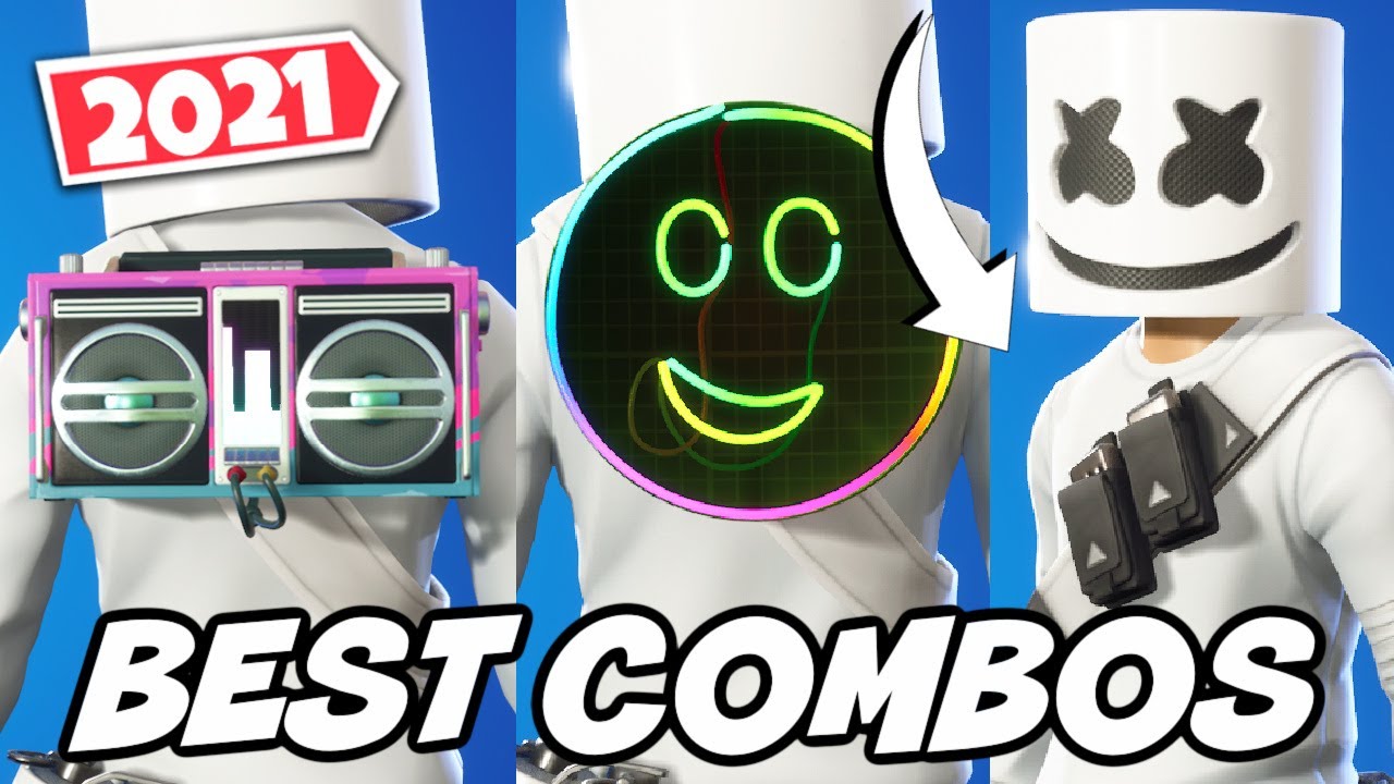 THE BEST COMBOS FOR MARSHMELLO SKIN (2021 UPDATED)! - Fortnite