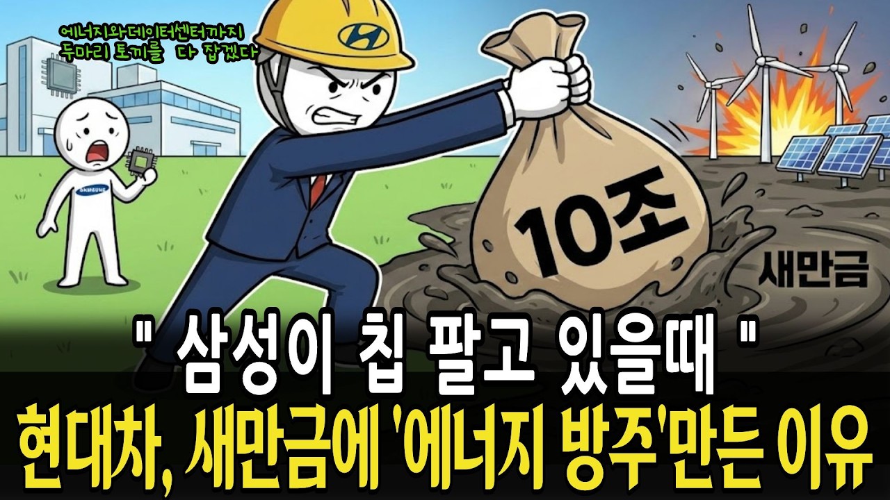 삼성이 칩 팔 때, 현대차는 새만금에 '에너지 방주'를 만든 놀라운 이유!