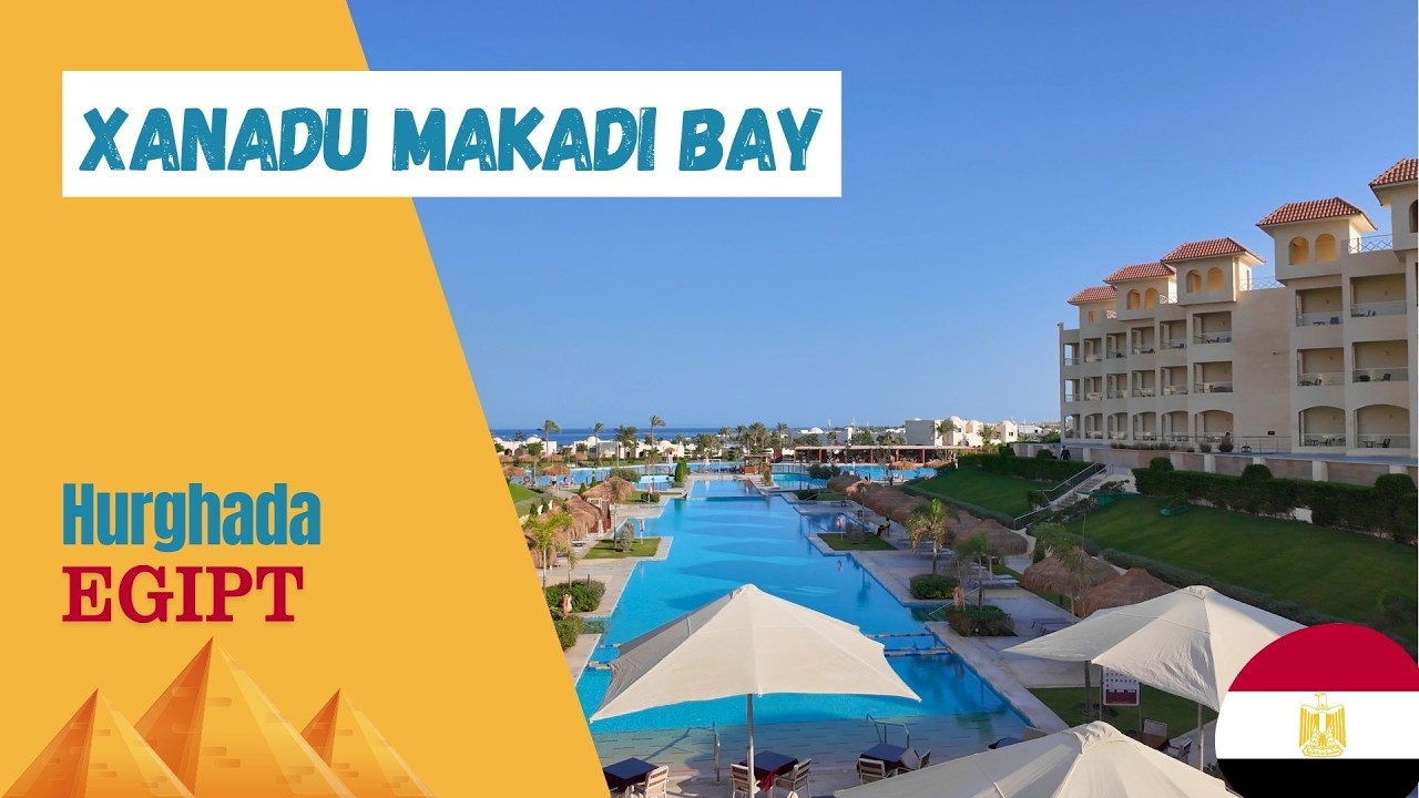 Xanadu Makadi Bay Hurghada – luksus , aquapark i prywatna plaża