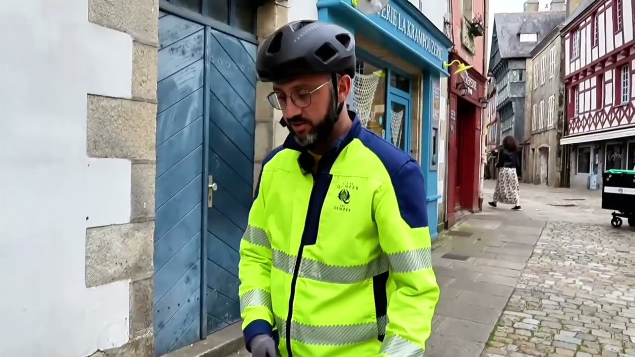 TrotClean à Quimper : le nettoyage de la ville passe à l’électrique