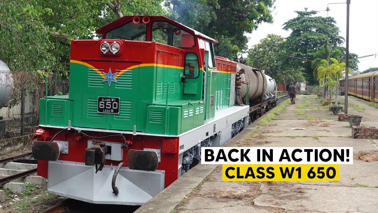 Class W1 650 first load trial after restoration