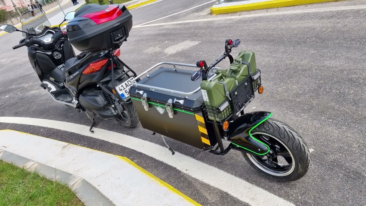 motosiklet  römork yapıyoruz  ranelli trailer