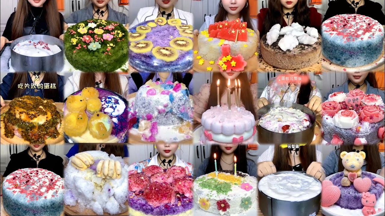 TAO TAO ICE CAKE EATING ASMR COLLECTION 