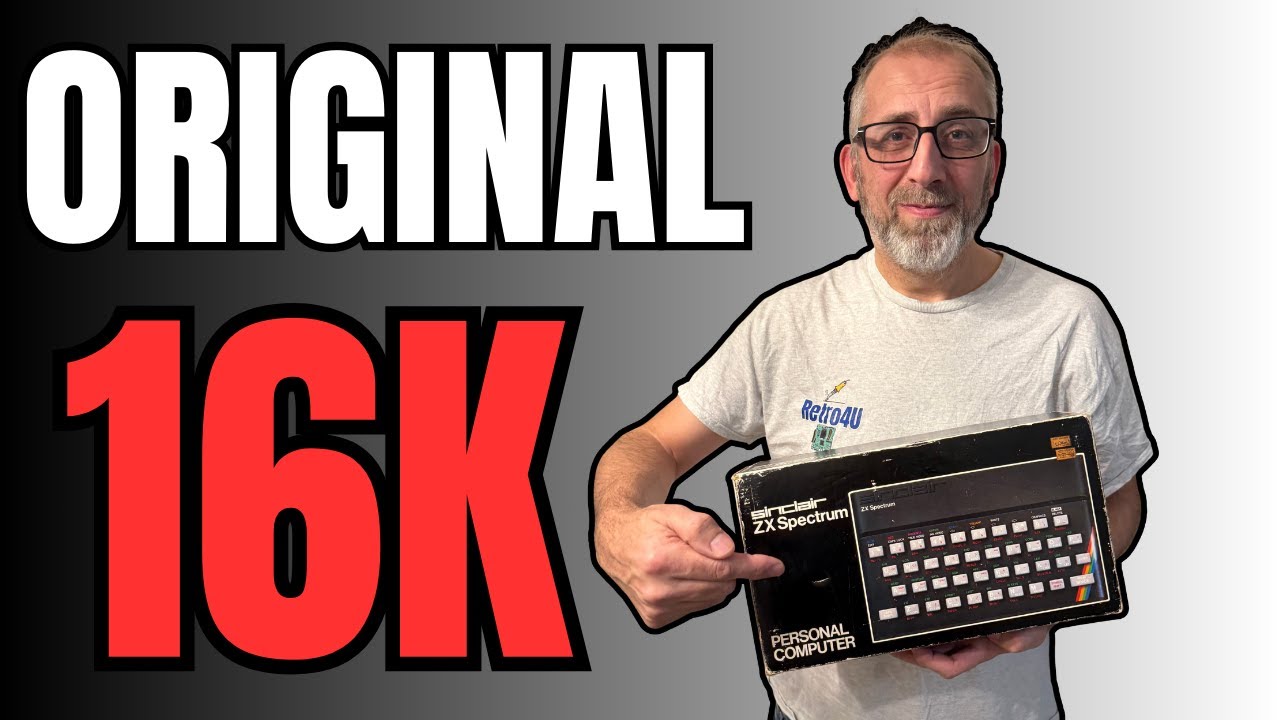 Распаковка оригинального ZX Spectrum 16K + видеомод.