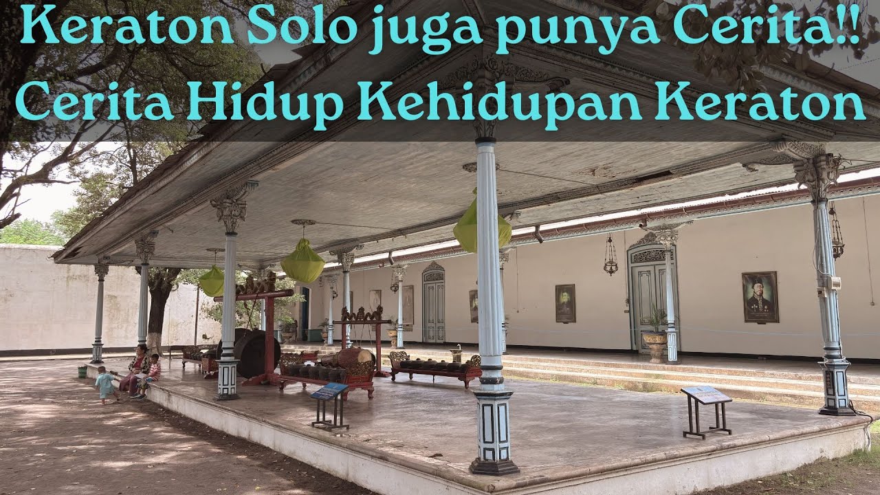 Wisata di Museum Keraton Solo dengan becak tradisional
