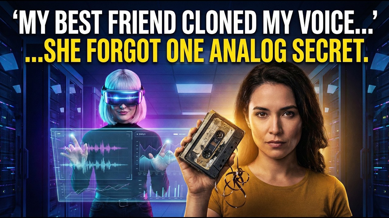 My Best Friend Cloned My Voice to Steal Everything. She Forgot One Analog Secret