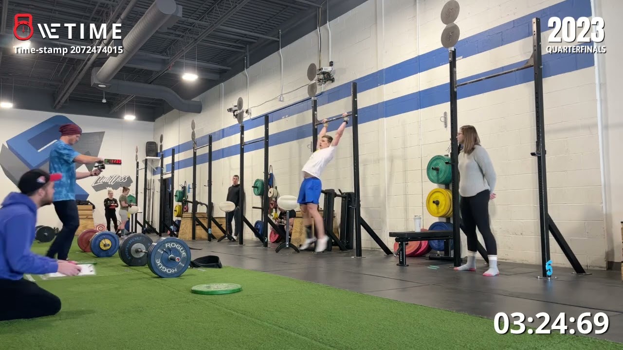 CrossFit quarter final event 5