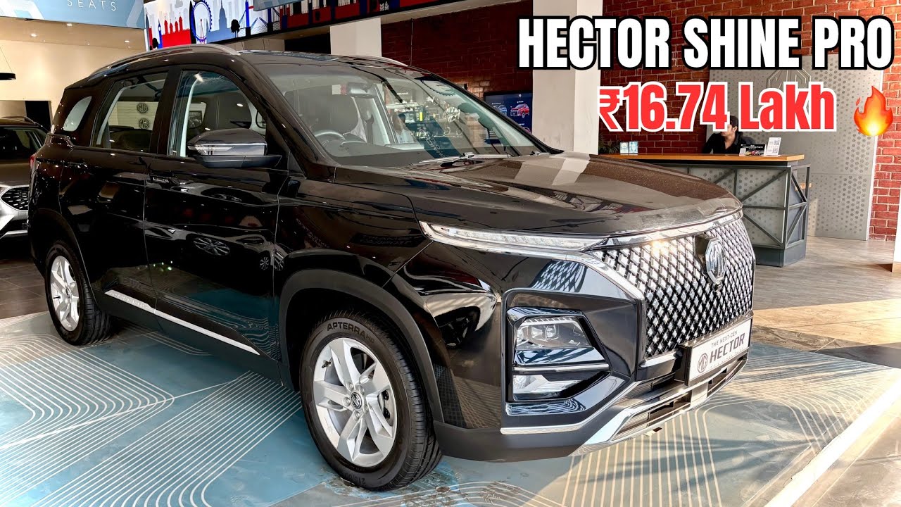 MG Hector Shine Pro Variant Detailed Walkaround | Best Mid Variant in MG Hector?