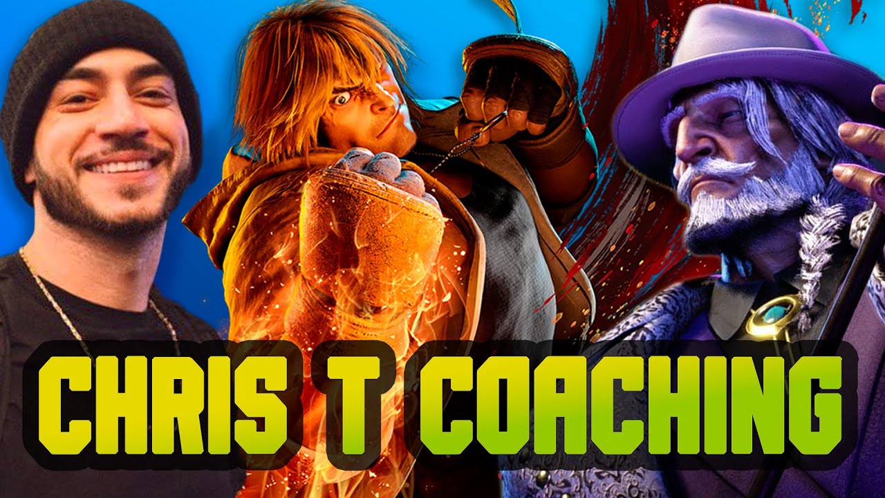 Chris T coaching JP vs Ken SF6 high level