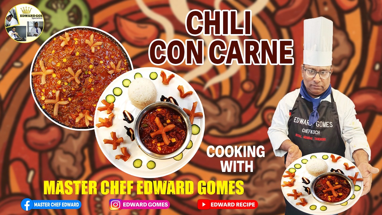 Chili con Carne | চিলি কন কার্নে 😋🔥#ChiliConCarne #Foodie