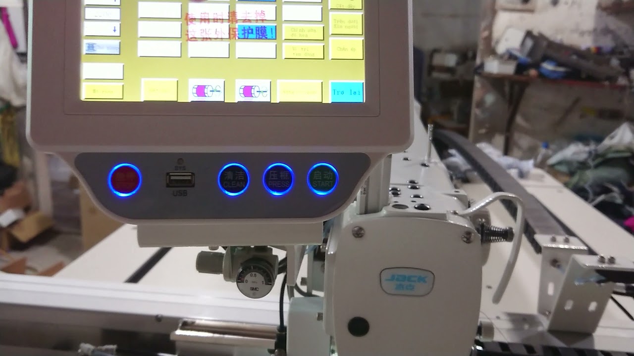 Cài đặt tham số cơ bản máy lập trình jack jk 14090- A14