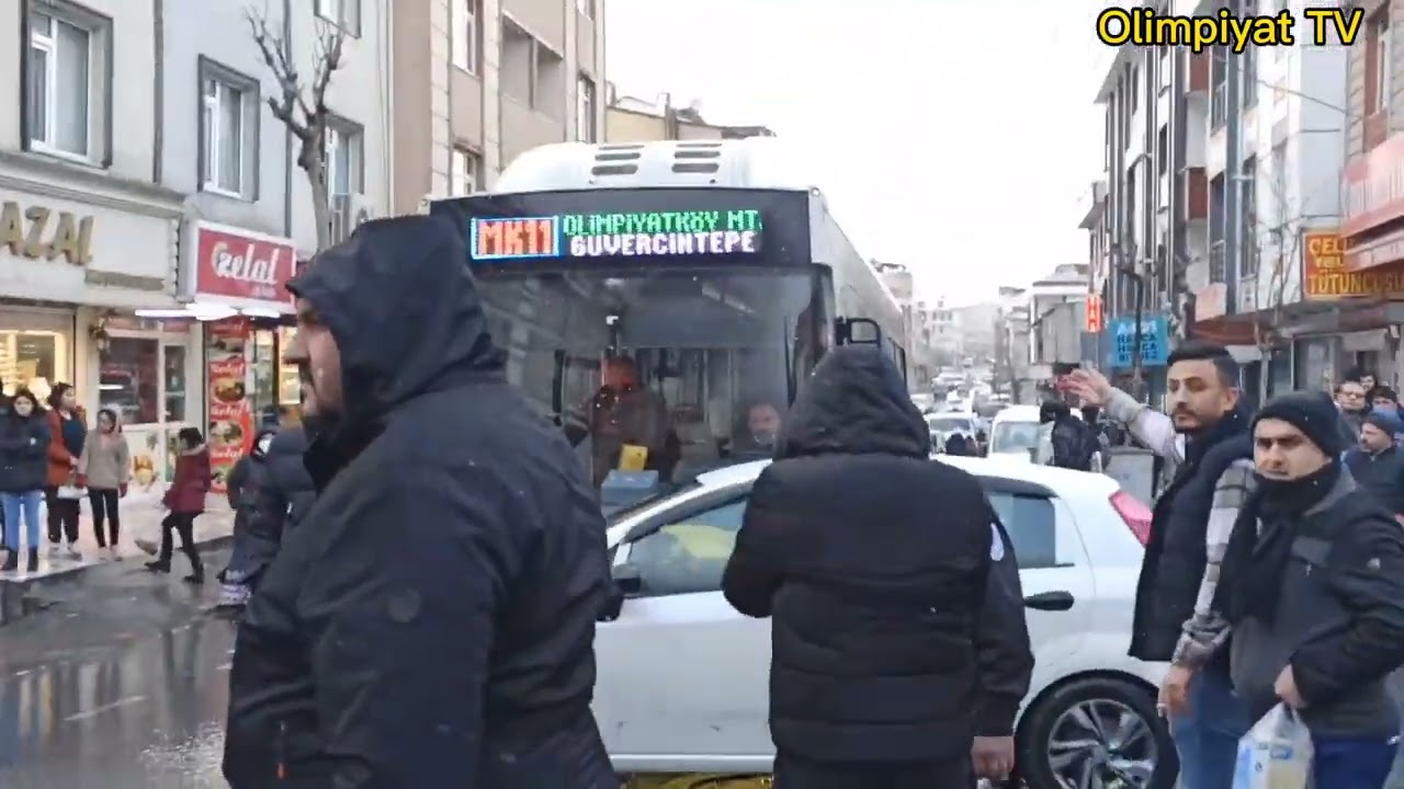 BAŞAKŞEHİR GÜVERCİNTEPEDE YANGIN