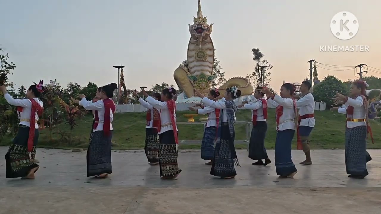 เจ้าภาพเหมานางรำทั้งนา.. ขอพรสำเร็จ  #0918280995 