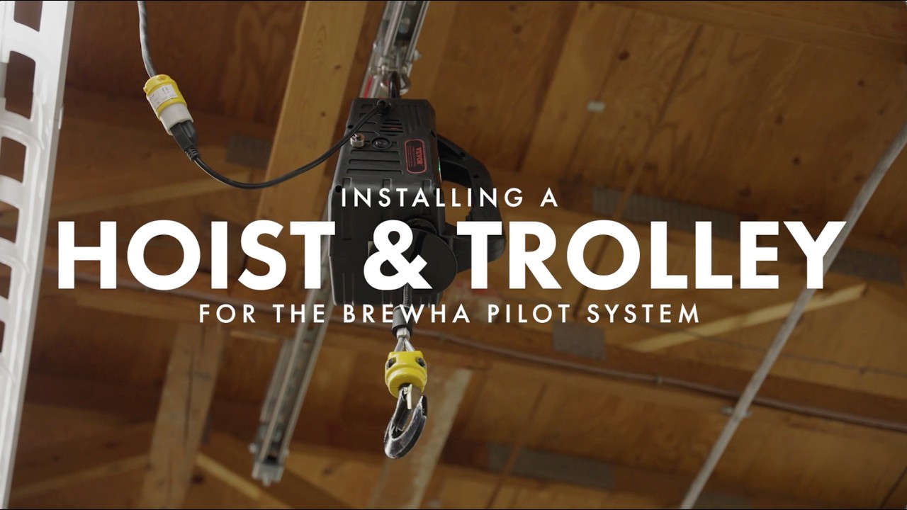 Installing a small inexpensive overhead hoist and trolley