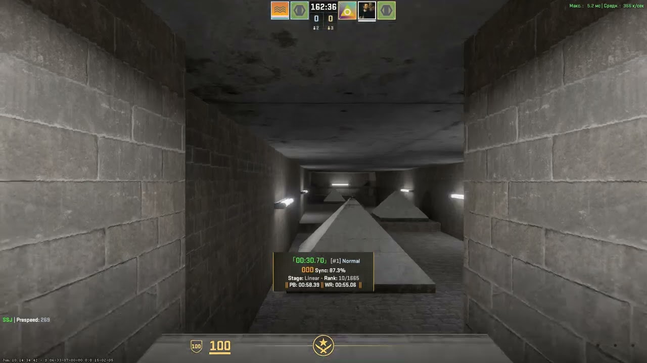 surf_slob cs2 top 5 Cybershoke