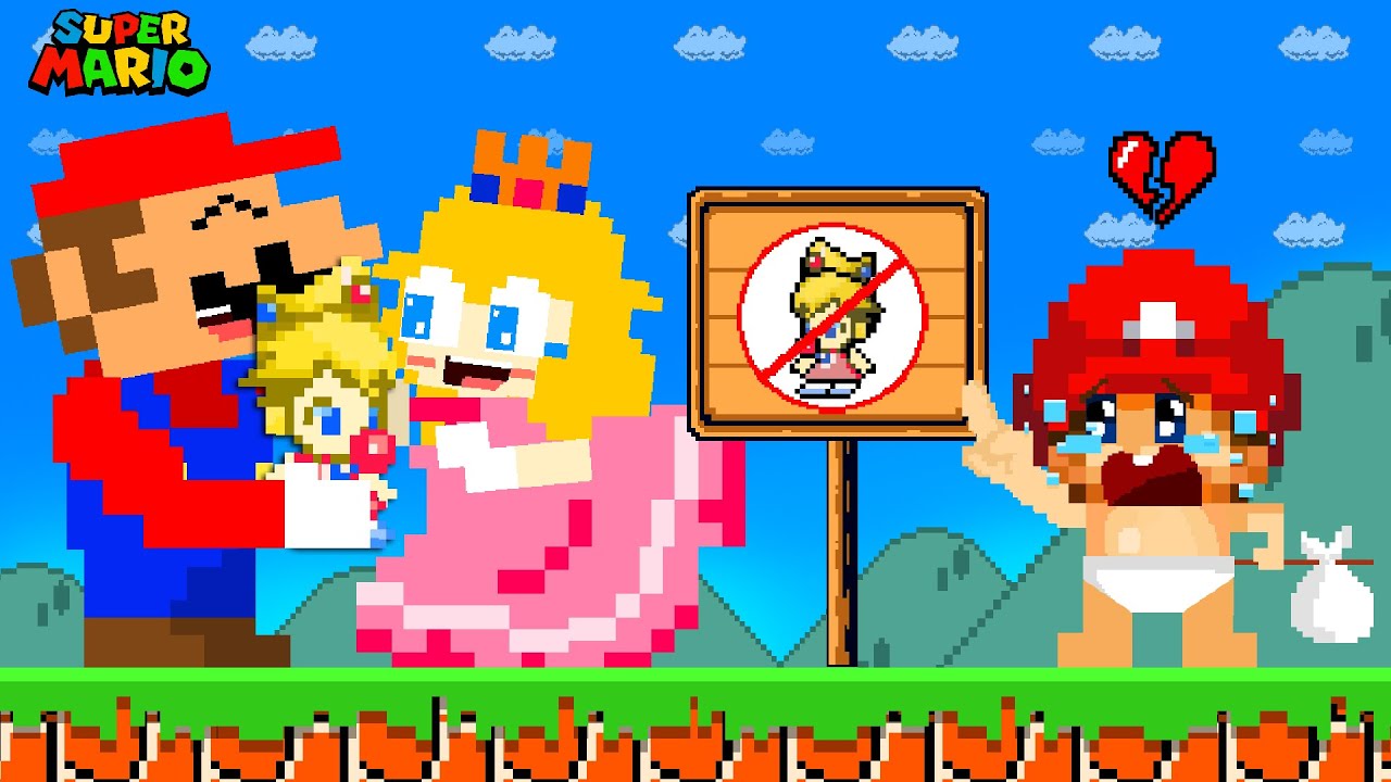 Super Mario Bros., But a New Baby Mario is Frobidden Here!!- Sad Story