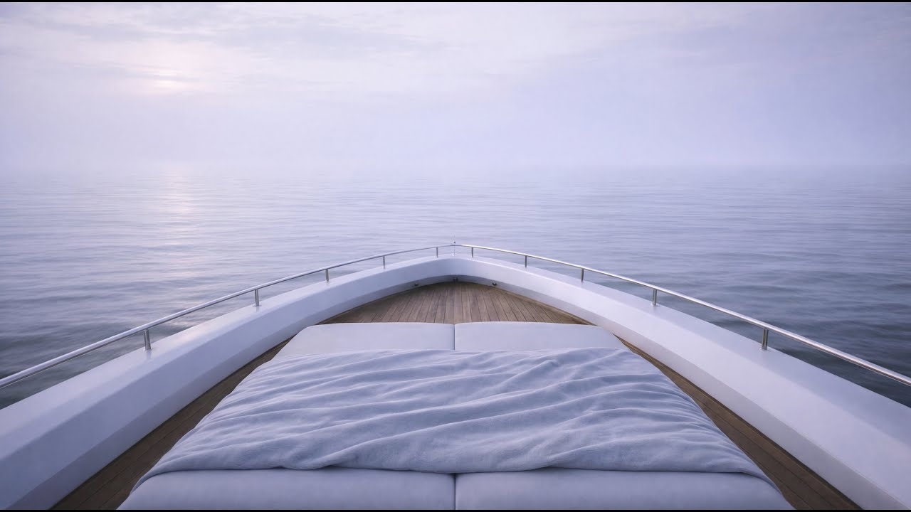Fall Asleep Fast in 5 Minutes | Ocean Yacht Sleep | 432Hz