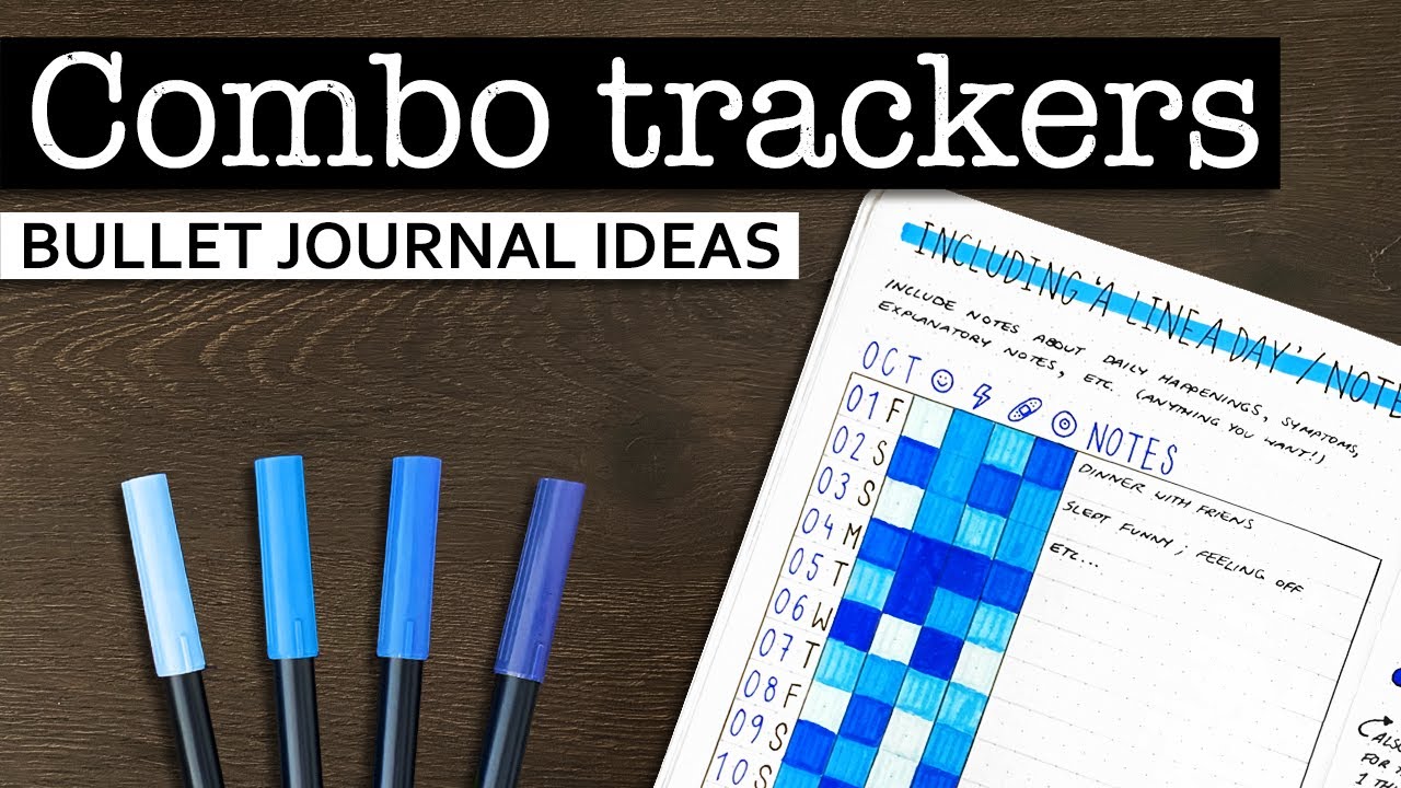 What are COMBO TRACKERS? 💜 Best habit tracking ideas