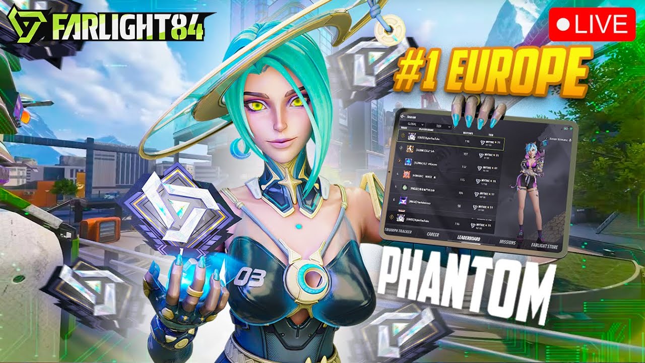 Farlight 84 Global Relaunch Stream! 🔴 Until I Become #1 Mythic Rank Grind on Mobile