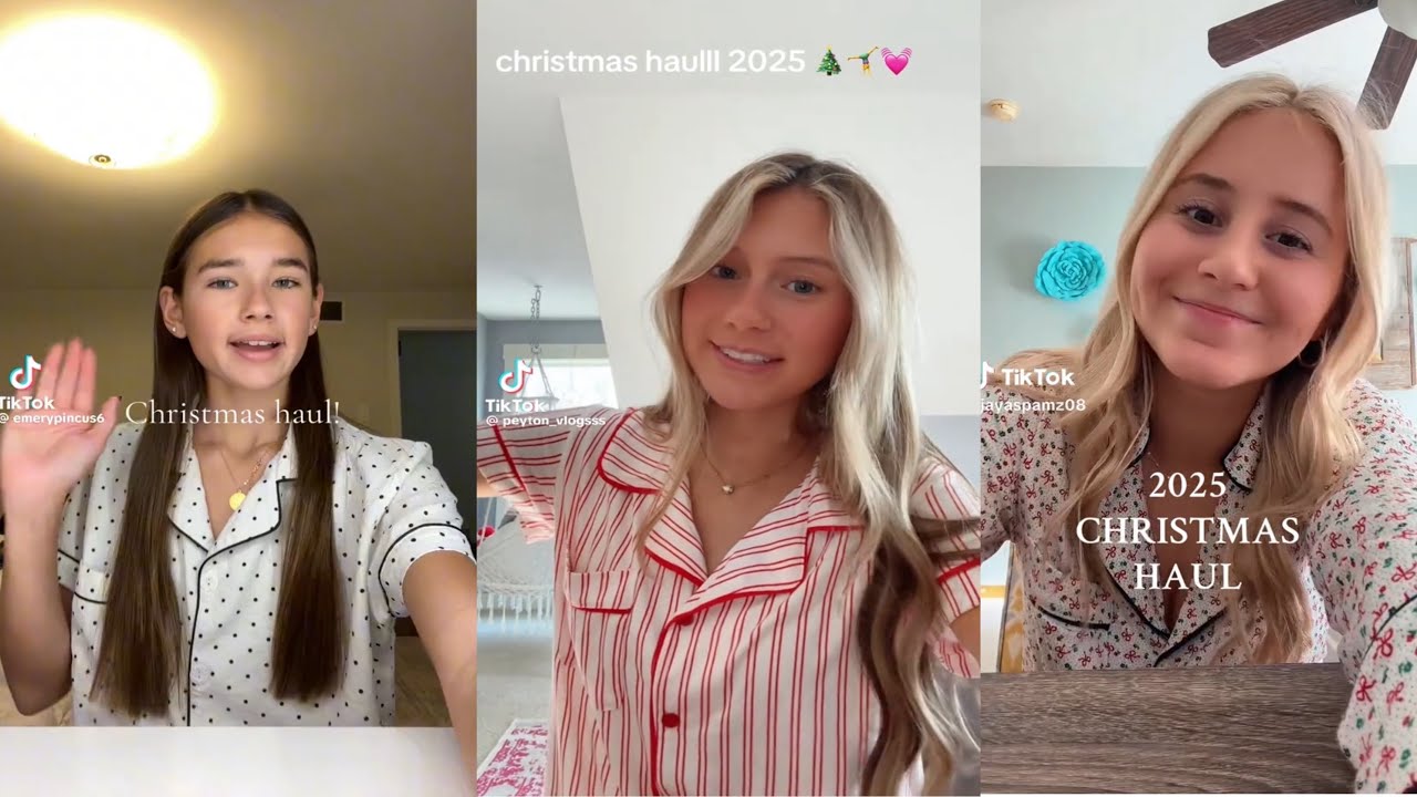 Рождественские покупки 2025 года - подборка из TikTok