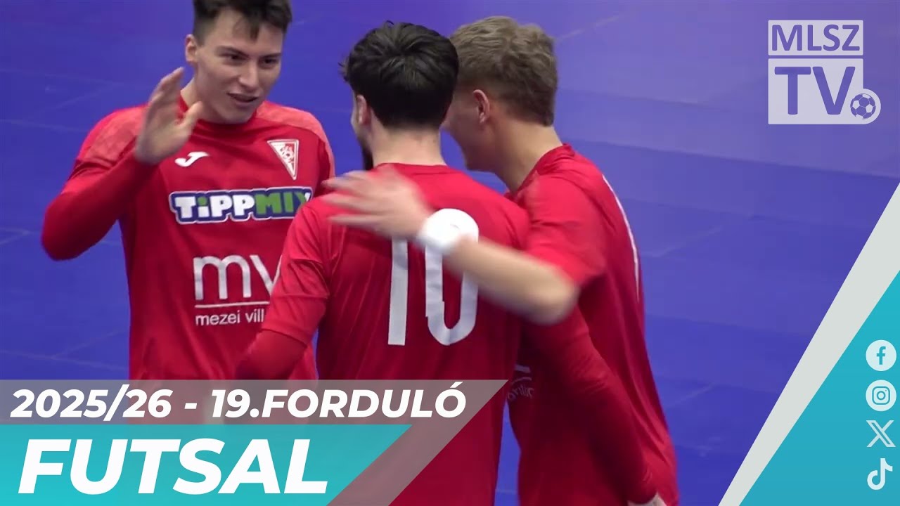 MVFC Beretty&oacute;&uacute;jfalu &ndash; Halad&aacute;s VSE | 9-0 | F&eacute;rfi Futsal NB I | 19. fordul&oacute; | MLSZTV