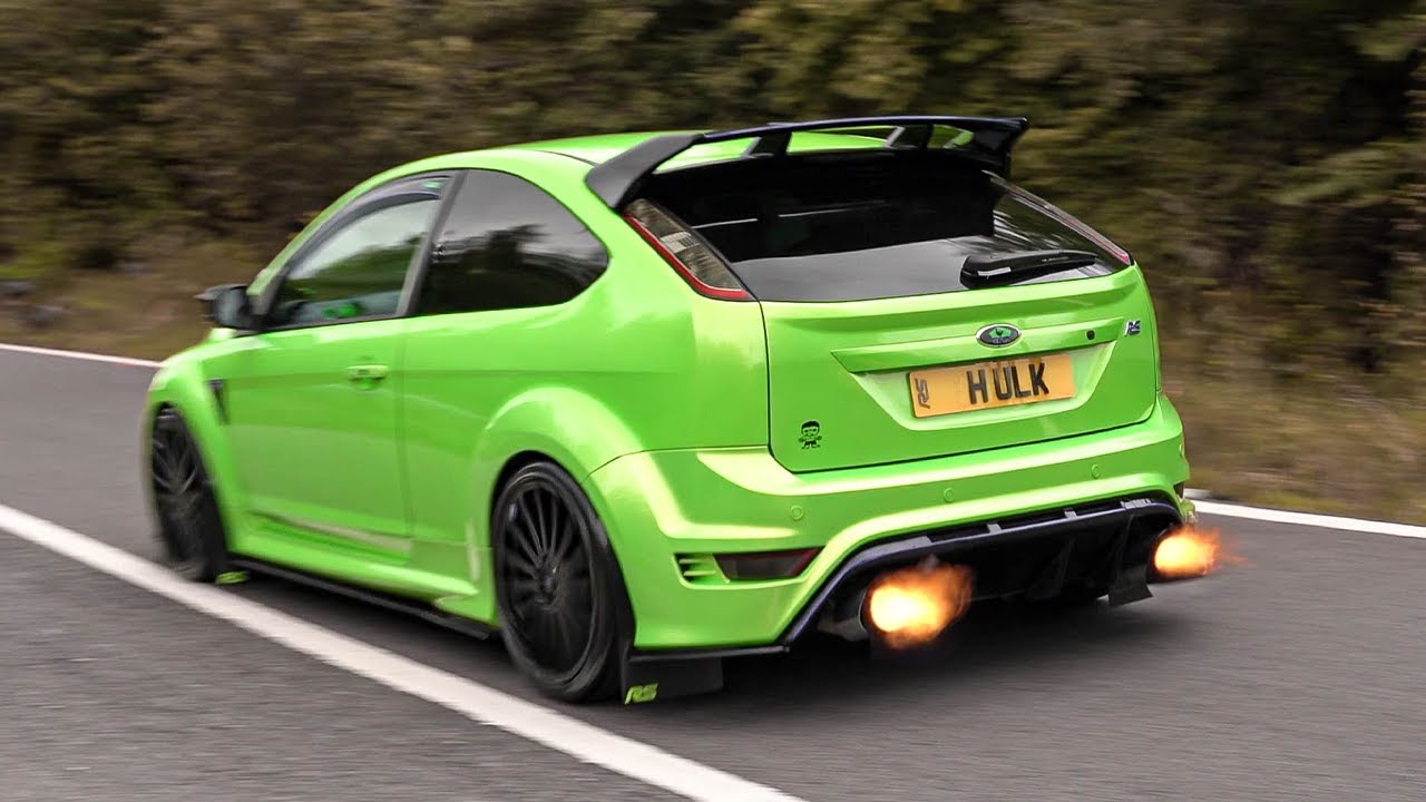 BEST OF FORD FOCUS RS/ST 5 Cylinders Leaving Ford Fair Compilation!