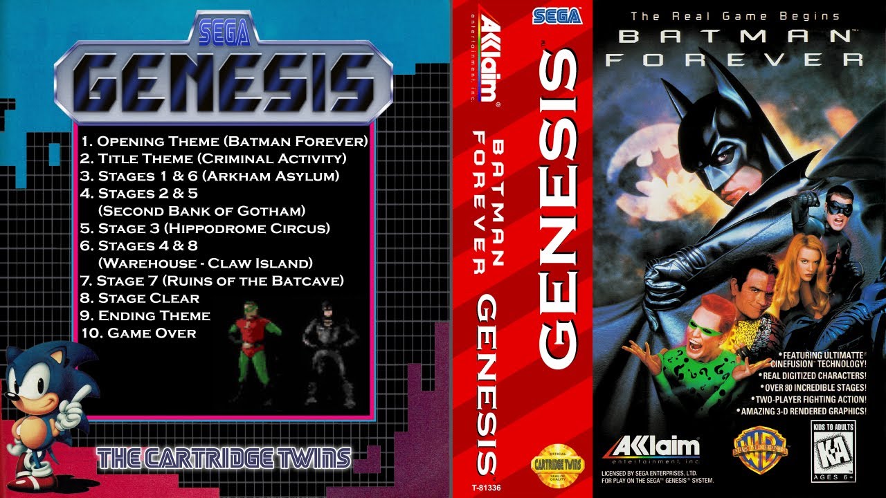 Batman Forever - Sega Genesis OST