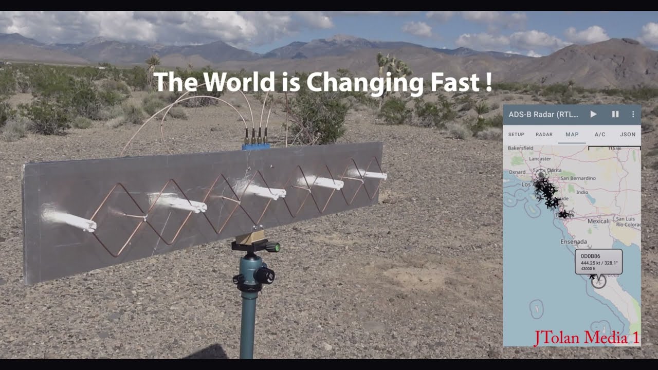 Long range ADS-B Detections Intro,  The World is Changing Fast!