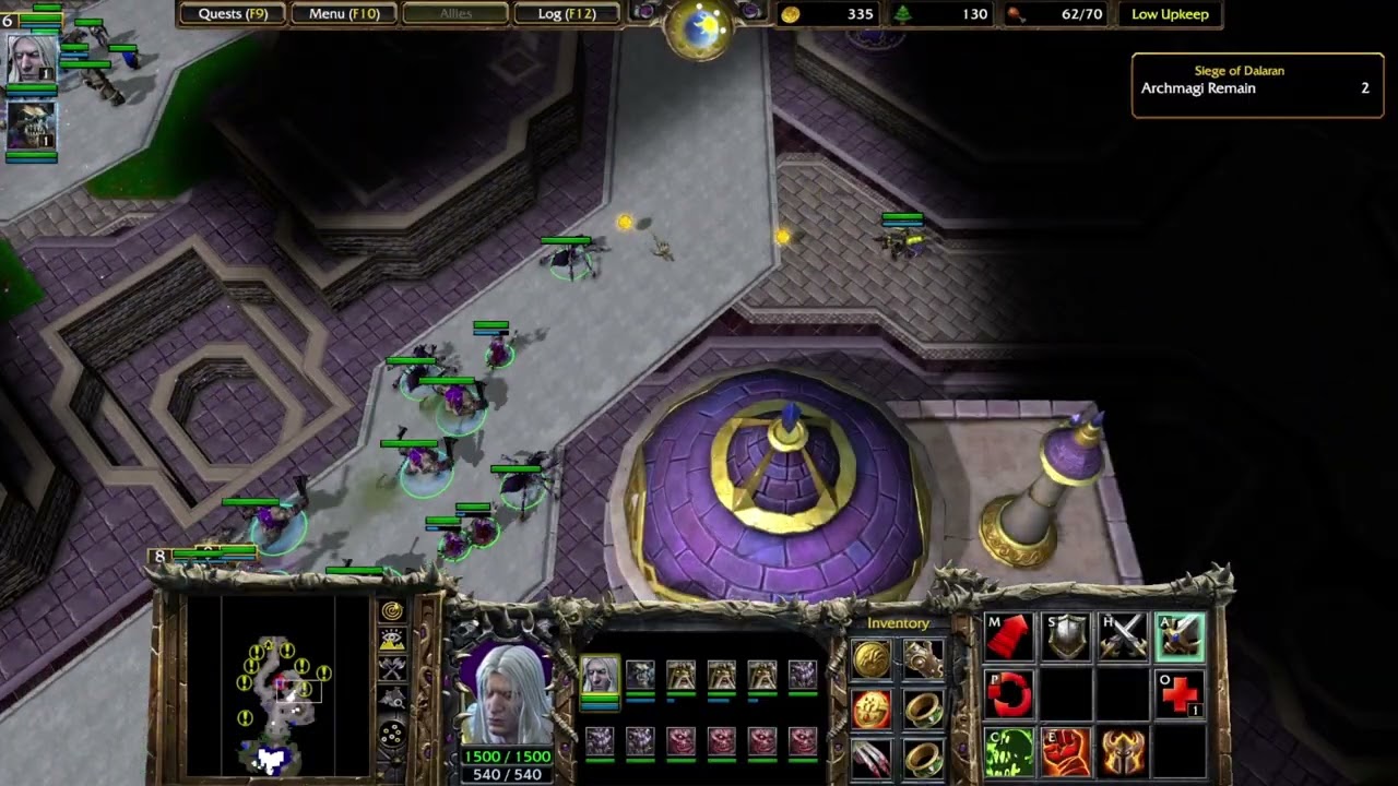 Warcraft 3 Reforged - Undead Campaign - Chapter 7: The Siege of Dalaran