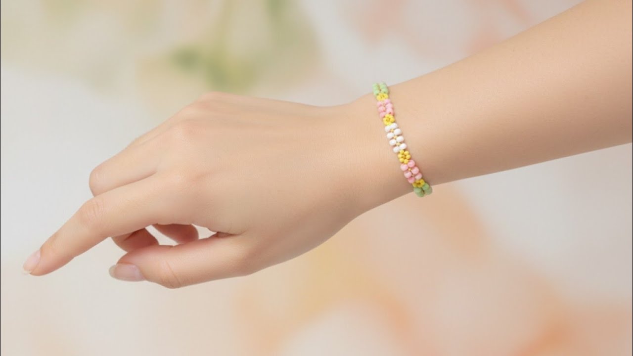 Easy pearl bracelet /how to make pearl jewellery /easy pearl bracelet making #bracelet /diybracelet 