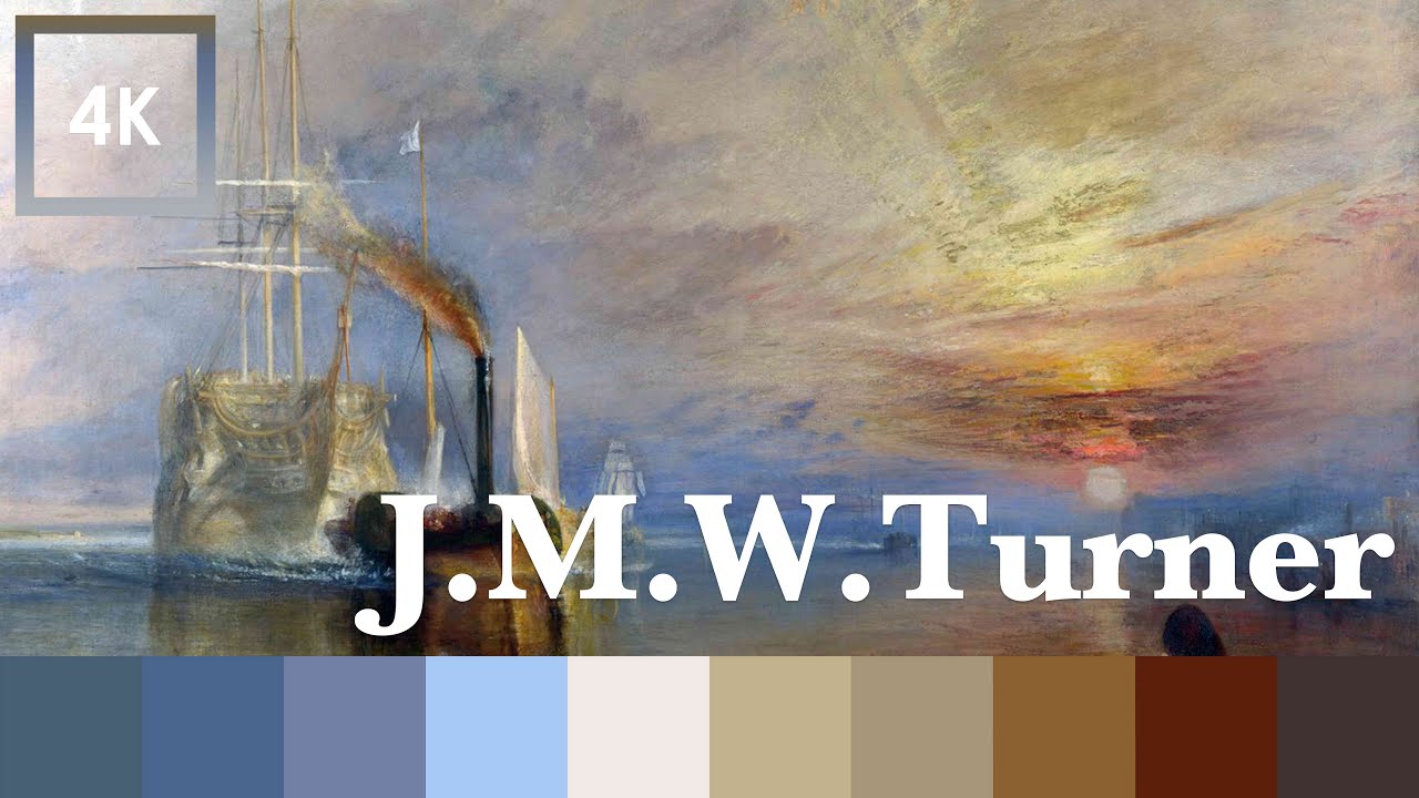 Цветовая палитра - Тeрнер, Уильям (Joseph Mallord William Turner)