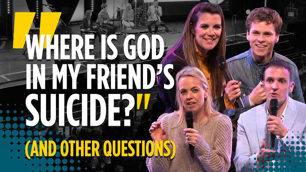 Amy Orr-Ewing answers: Where is God in my friend's suicide? Live Q+A