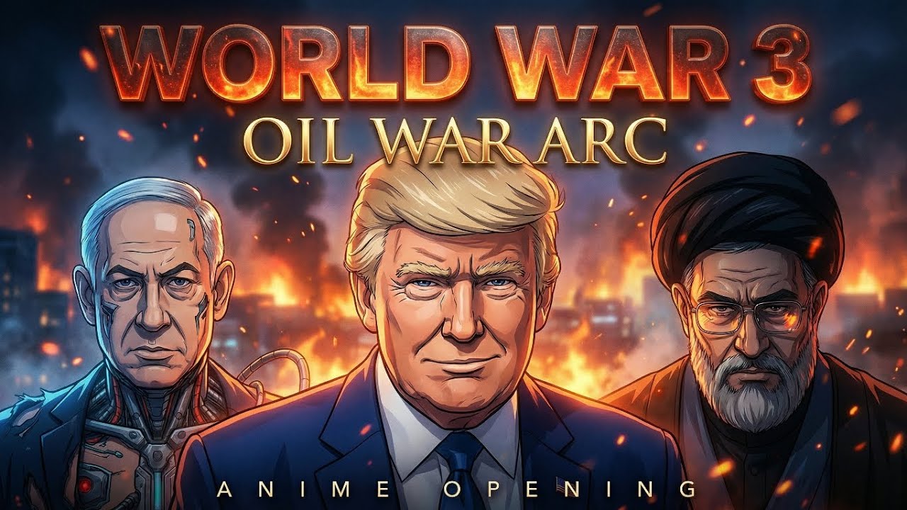 WORLD WAR 3 — Oil War Arc | KOWARETA SORA (Anime Opening) 