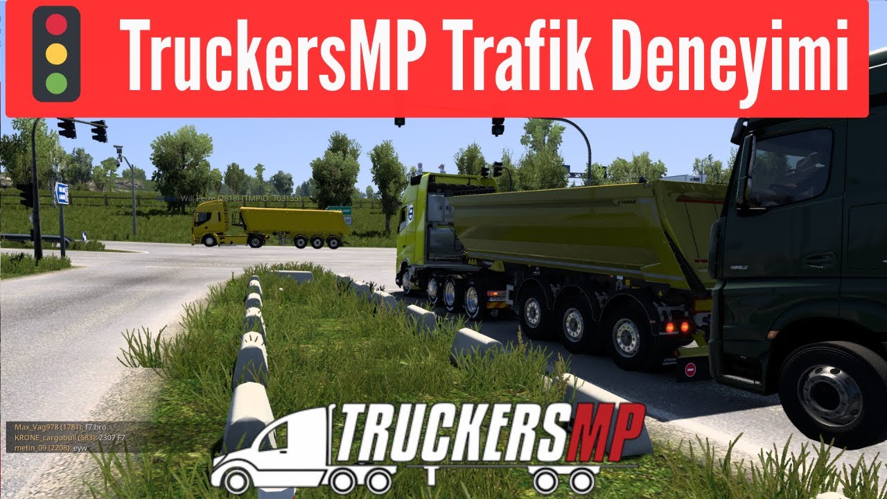 🔥 TruckersMP’de Kaza Üstüne Kaza! Calais – Duisburg Canlı Kaos