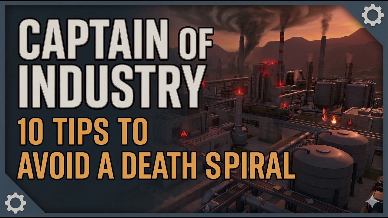 Captain of industry update 4 - 10 Tips to Avoid a Death Spiral