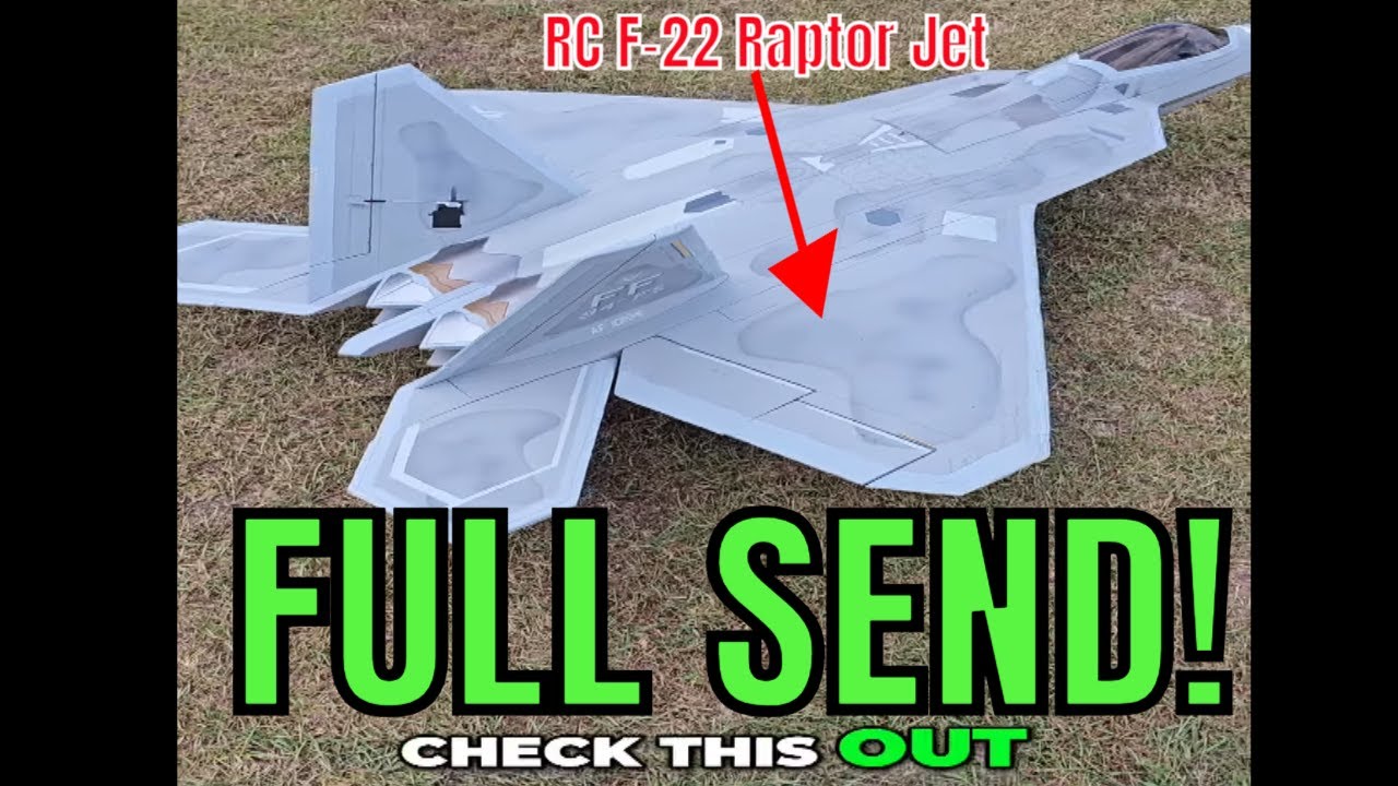 ПОЛНАЯ ОТПРАВКА! Радиоуправляемый самолёт Freewing F-22 Raptor 6S | Непревзойденные характеристики!