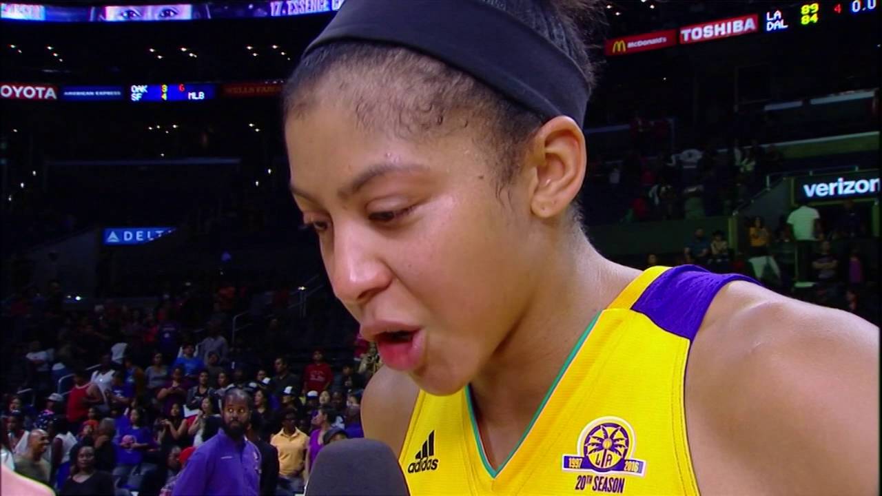 Candace Parker Remembers Pat Summitt in Post Game Interview