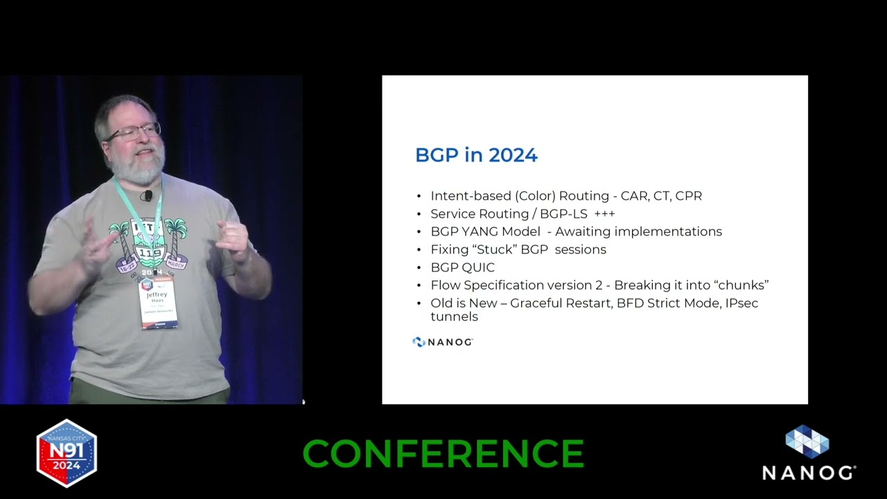 IETF WG for Inter-Domain Routing (aka BGP)