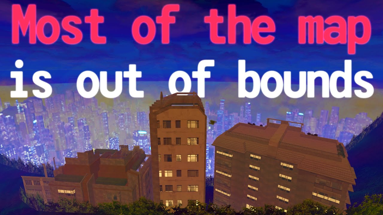 The Most Bizarre Out-of-Bounds Areas in Sleeping Dogs (Hong Kong)
