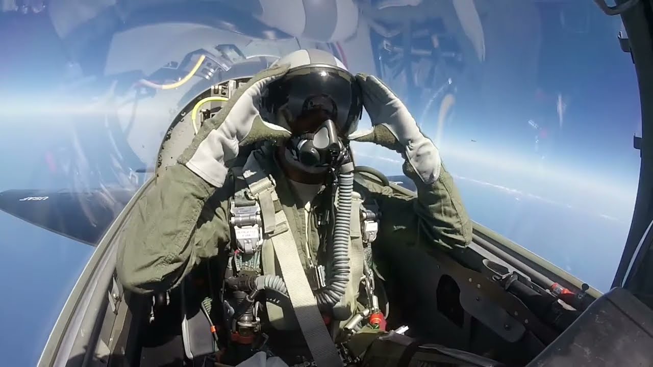 Backseat in a Former ThunderBird T-38